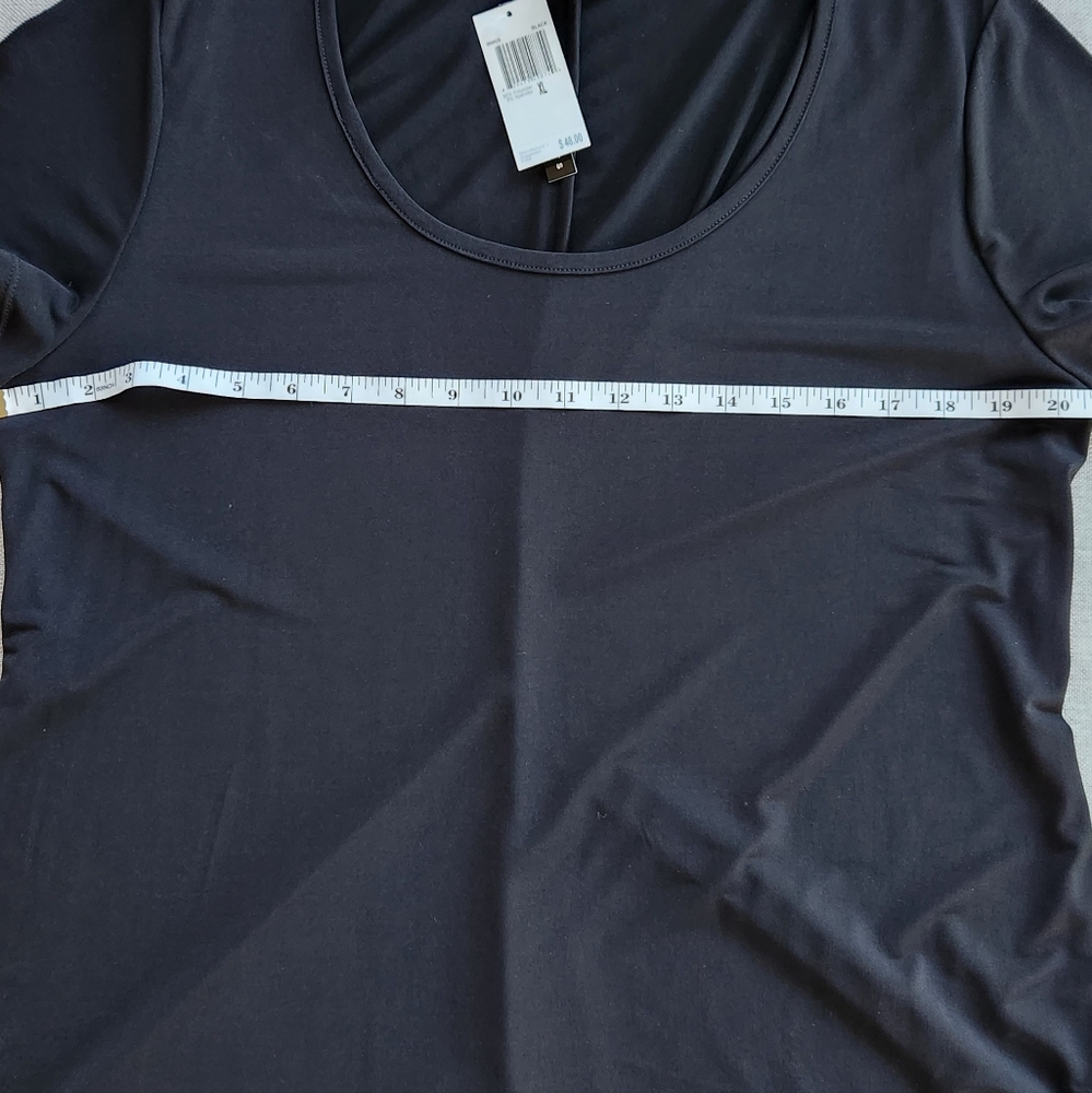 Grace Elements Black Tunic Top XL - Picture 6 of 14